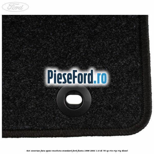 Set covorase fata spate mocheta standard Ford Fiesta 1996-2001 1.8 DI 75 cp RTN, RTP, RTQ diesel