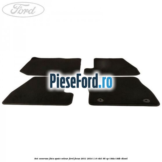 Set covorase fata spate velour Ford Focus 2011-2014 1.6 TDCi 95 cp Set covorase fata spate velour Ford Focus 2011-2014 1.6 TDCi 95 cp T3DA, T3DB diesel