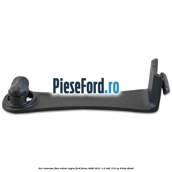 Set covorase fata velour negru Ford Focus 2008-2011 1.8 TDCi 115 cp KKDA diesel