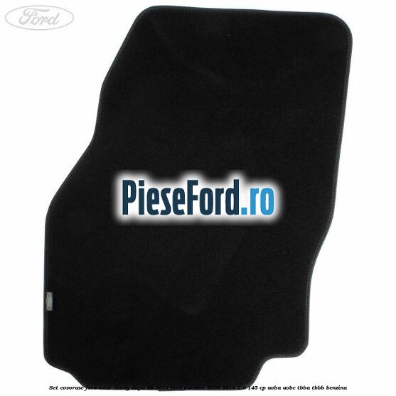 Set covorase fata velur ebony dupa 08/2012 Ford Mondeo 2008-2014 2.0 145 cp AOBA, AOBC, TBBA, TBBB benzina