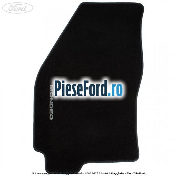 Set covorase fata, velur Ebony Ford Mondeo 2000-2007 2.0 TDCi 130 cp Set covorase fata, velur Ebony Ford Mondeo 2000-2007 2.0 TDCi 130 cp FMBA, N7BA, N7BB diesel