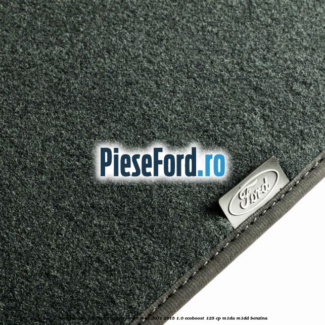 Set covorase fata velur negru Ford C-Max 2011-2015 1.0 EcoBoost 125 cp M1DA, M1DD benzina