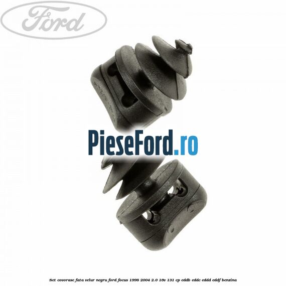 Set covorase fata, velur negru Ford Focus 1998-2004 2.0 16V 131 cp Set covorase fata, velur negru Ford Focus 1998-2004 2.0 16V 131 cp EDDB, EDDC, EDDD, EDDF benzina