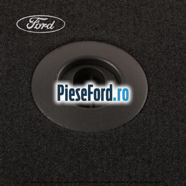 Set covorase fata, velur negru pana an 02/2011 Ford Fiesta 2008-2012 1.6 TDCi 90 cp HHJC, HHJD, HHJE diesel