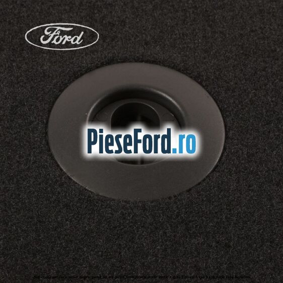 Set covorase fata, velur negru pana an 02/2011 Ford Fiesta 2008-2012 1.6 Ti 120 cp HXJA, HXJB, HXJE, RVJA benzina