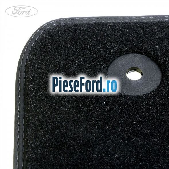 Set covorase fata, velur negru ST Ford Fiesta 2013-2017 1.25 60 cp STJA, STJB, STJC, STJD benzina