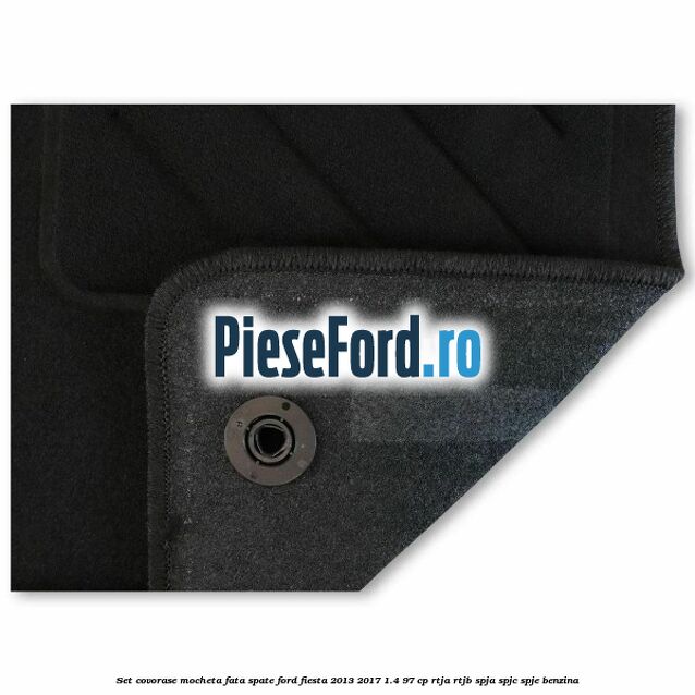 Set covorase mocheta fata spate Ford Fiesta 2013-2017 1.4 97 cp RTJA, RTJB, SPJA, SPJC, SPJE benzina