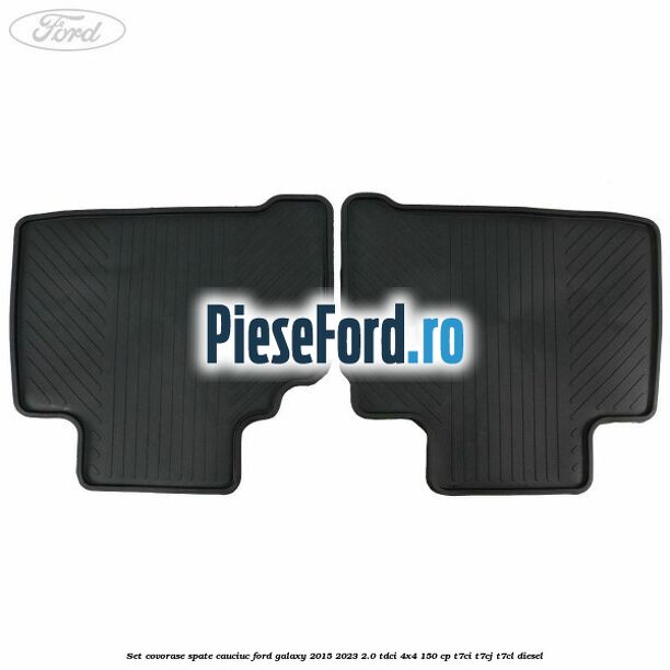 Set covorase spate, cauciuc Ford Galaxy 2015-2023 2.0 TDCi 4x4 150 cp T7CI, T7CJ, T7CL diesel