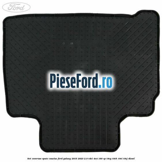 Set covorase spate, cauciuc Ford Galaxy 2015-2023 2.0 TDCi 4x4 180 cp Set covorase spate, cauciuc Ford Galaxy 2015-2023 2.0 TDCi 4x4 180 cp T8CG, T8CH, T8CI, T8CJ diesel