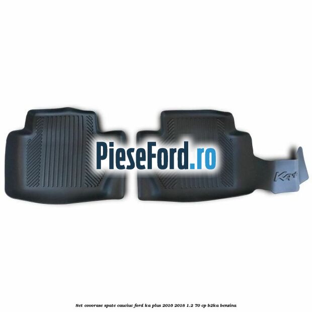 Set covorase spate, cauciuc Ford Ka plus 2016-2018 1.2 70 cp B2KA benzina