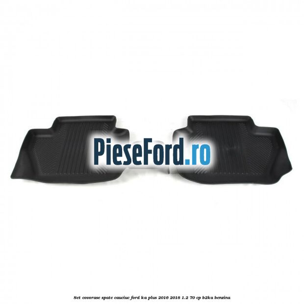 Set covorase spate, cauciuc Ford Ka plus 2016-2018 1.2 70 cp