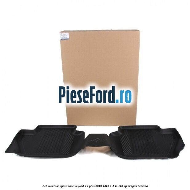 Set covorase spate, cauciuc Ford Ka plus 2019-2020 1.5 Ti 120 cp dragon benzina