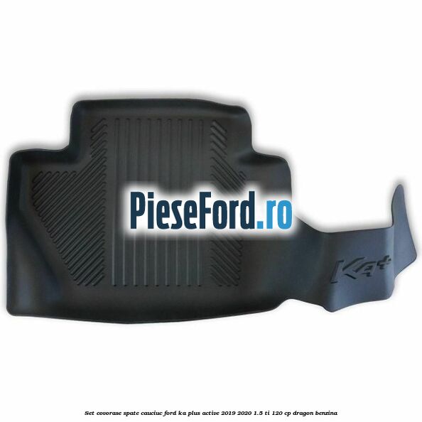 Set covorase spate, cauciuc Ford Ka plus Active 2019-2020 1.5 Ti 120 cp dragon benzina