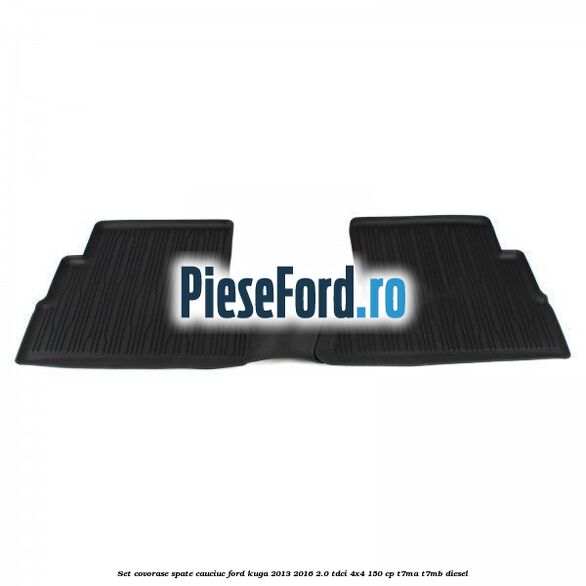 Set covorase spate cauciuc Ford Kuga 2013-2016 2.0 TDCi 4x4 150 cp T7MA, T7MB diesel