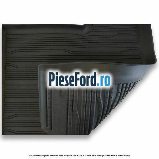 Set covorase spate cauciuc Ford Kuga 2016-2018 2.0 TDCi 4x4 180 cp T8MA, T8MB, T8MC diesel