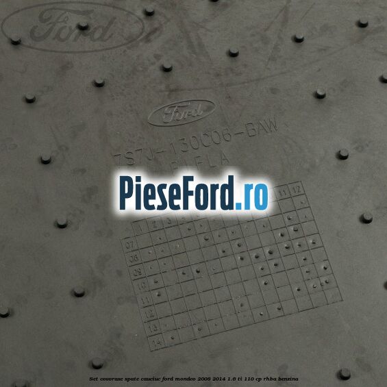 Set covorase spate cauciuc Ford Mondeo 2008-2014 1.6 Ti 110 cp RHBA benzina