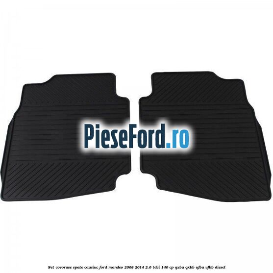 Set covorase spate cauciuc Ford Mondeo 2008-2014 2.0 TDCi 140 cp QXBA, QXBB, UFBA, UFBB diesel