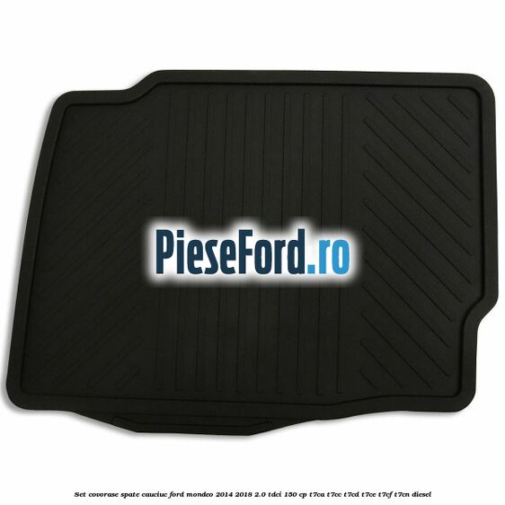 Set covorase spate cauciuc Ford Mondeo 2014-2018 2.0 TDCi 150 cp T7CA, T7CC, T7CD, T7CE, T7CF, T7CN diesel