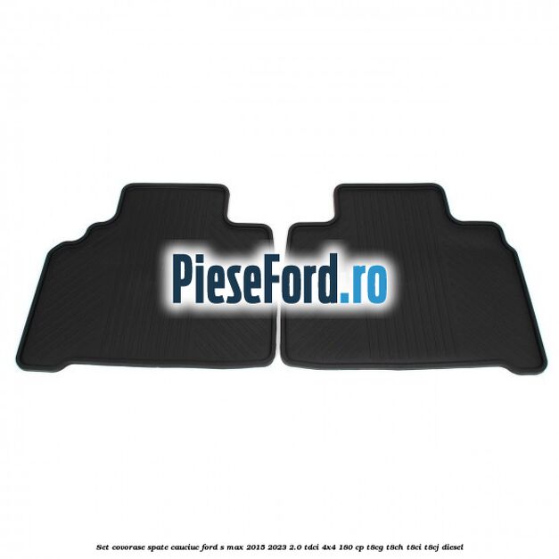 Set covorase spate, cauciuc Ford S-Max 2015-2023 2.0 TDCi 4x4 180 cp T8CG, T8CH, T8CI, T8CJ diesel