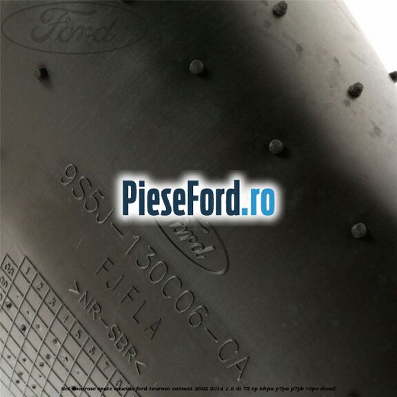 Set covorase spate, cauciuc Ford Tourneo Connect 2002-2014 1.8 Di 75 cp BHPA, P7PA, P7PB, R2PA diesel
