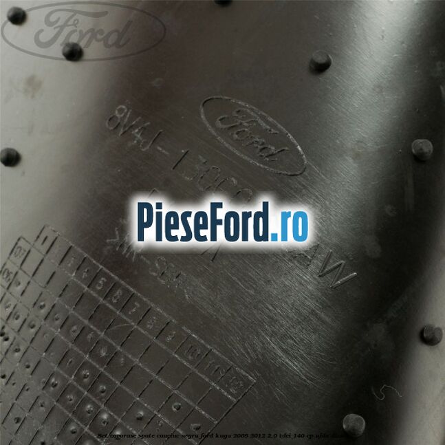Set covorase spate, cauciuc negru Ford Kuga 2008-2012 2.0 TDCI 140 cp UFDA diesel