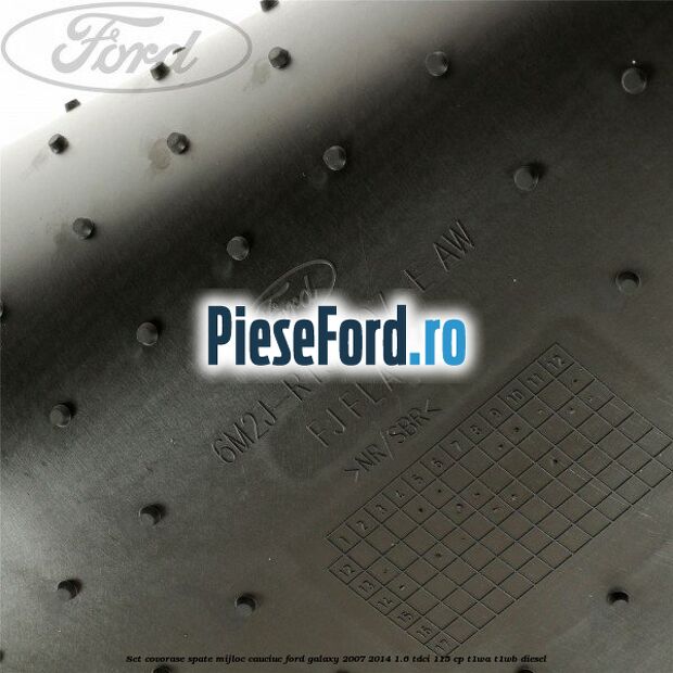 Set covorase spate mijloc, cauciuc Ford Galaxy 2007-2014 1.6 TDCi 115 cp Set covorase spate mijloc, cauciuc Ford Galaxy 2007-2014 1.6 TDCi 115 cp T1WA, T1WB diesel
