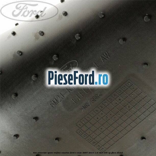 Set covorase spate mijloc, cauciuc Ford S-Max 2007-2014 1.8 TDCi 100 cp FFWA diesel