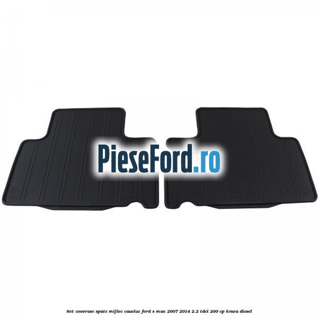 Set covorase spate mijloc, cauciuc Ford S-Max 2007-2014 2.2 TDCi 200 cp KNWA diesel