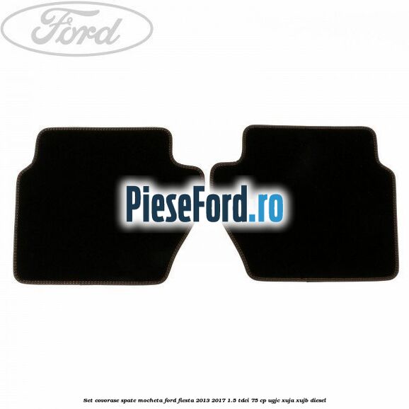 Set covorase spate, mocheta Ford Fiesta 2013-2017 1.5 TDCi 75 cp UGJC, XUJA, XUJB diesel