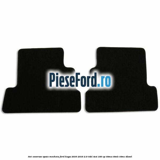 Set covorase spate mocheta Ford Kuga 2016-2018 2.0 TDCi 4x4 180 cp