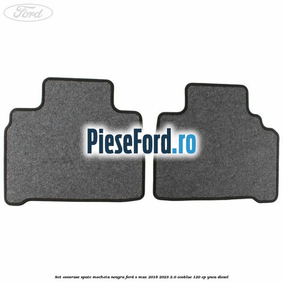 Set covorase spate, mocheta neagra Ford S-Max 2015-2023 2.0 EcoBlue 120 cp YNCA diesel