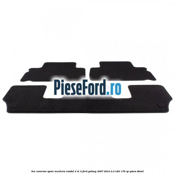 Set covorase spate mocheta randul 2 si 3 Ford Galaxy 2007-2014 2.2 TDCi 175 cp Q4WA diesel