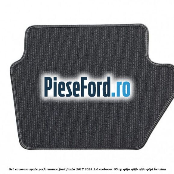 Set covorase spate Performance Ford Fiesta 2017-2023 1.0 EcoBoost 85 cp Q0JA, Q0JB, Q0JC, Q0JD benzina