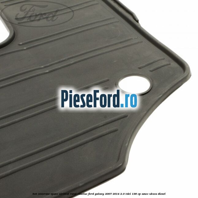 Set covorase spate ultimul rand, cauciuc Ford Galaxy 2007-2014 2.0 TDCi 136 cp AZWC, UKWA diesel