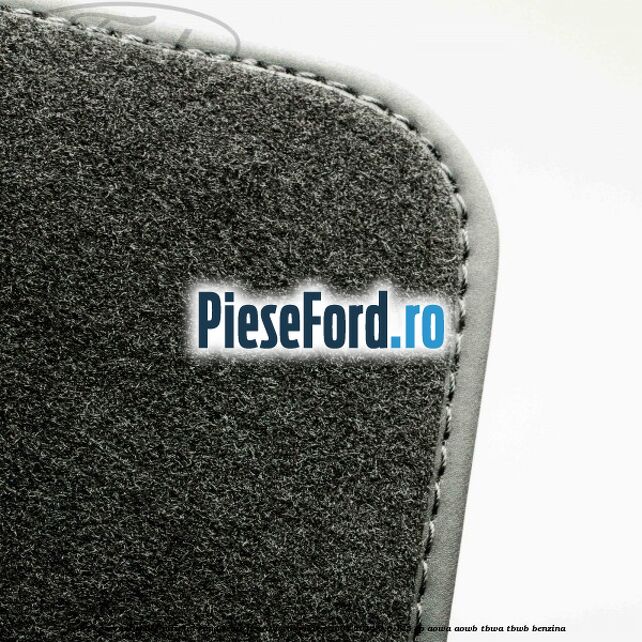 Set covorase spate ultimul rand, velur negru Ford Galaxy 2007-2014 2.0 145 cp AOWA, AOWB, TBWA, TBWB benzina