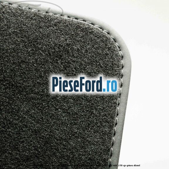 Set covorase spate ultimul rand, velur negru Ford Galaxy 2007-2014 2.2 TDCi 175 cp Q4WA diesel