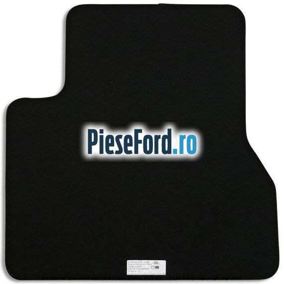 Set covorase spate, velur negru Ford Transit Connect 2013-2018 1.5 TDCi 120 cp XWGA, XWGB, XWGC diesel