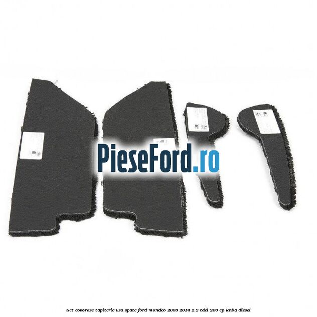 Set covorase tapiterie usa spate Ford Mondeo 2008-2014 2.2 TDCi 200 cp Set covorase tapiterie usa spate Ford Mondeo 2008-2014 2.2 TDCi 200 cp KNBA diesel