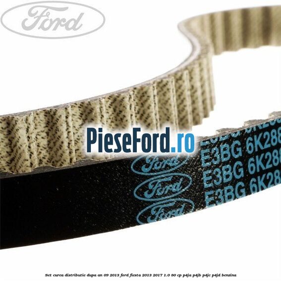 Set curea distributie dupa an 09/2013 Ford Fiesta 2013-2017 1.0 80 cp Set curea distributie dupa an 09/2013 Ford Fiesta 2013-2017 1.0 80 cp P4JA, P4JB, P4JC, P4JD benzina