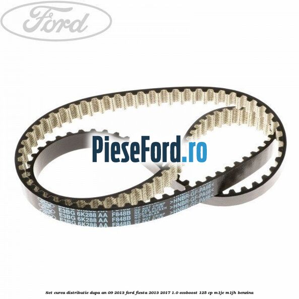 Set curea distributie dupa an 09/2013 Ford Fiesta 2013-2017 1.0 EcoBoost 125 cp M1JE, M1JH benzina
