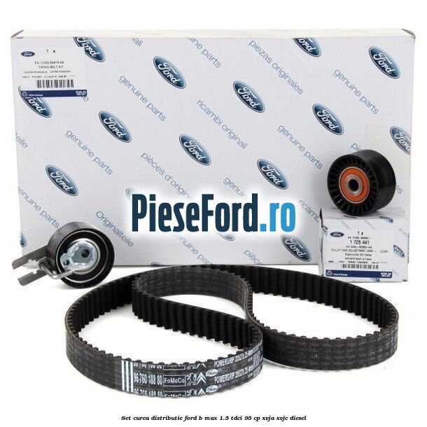 Set curea distributie Ford B-Max 1.5 TDCi 95 cp XVJA, XVJC diesel
