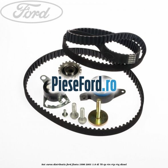 Set curea distributie Ford Fiesta 1996-2001 1.8 DI 75 cp RTN, RTP, RTQ diesel
