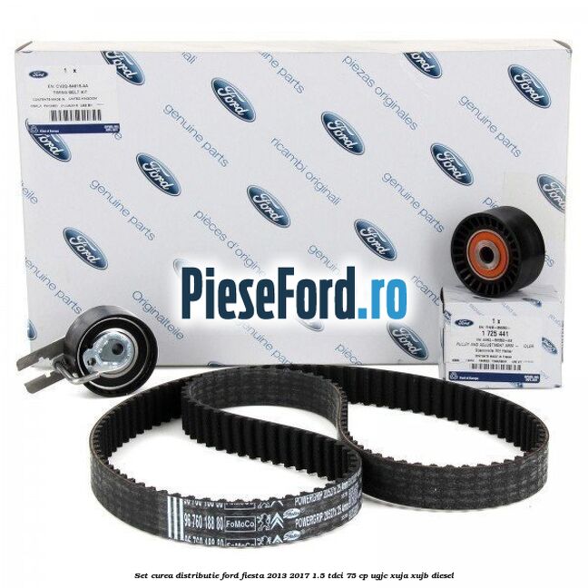 Set curea distributie Ford Fiesta 2013-2017 1.5 TDCi 75 cp