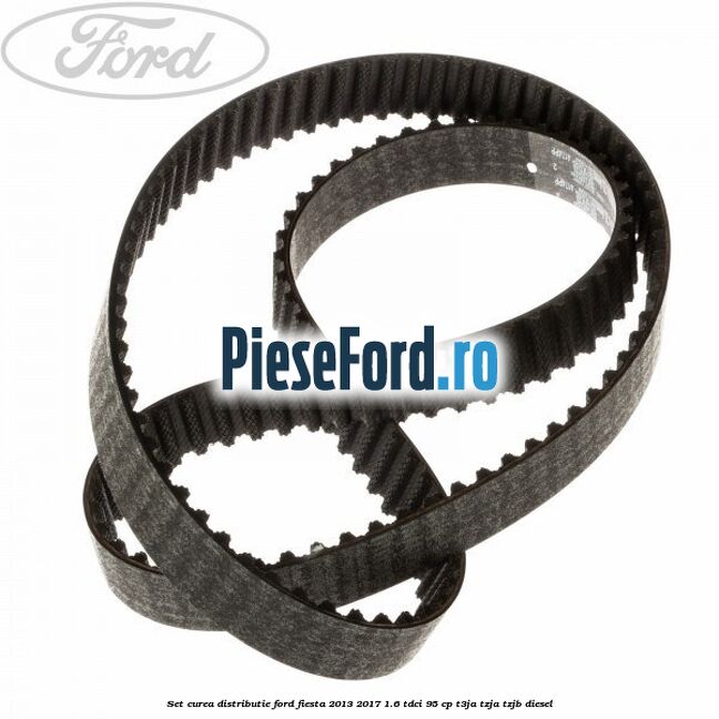 Set curea distributie Ford Fiesta 2013-2017 1.6 TDCi 95 cp T3JA, TZJA, TZJB diesel