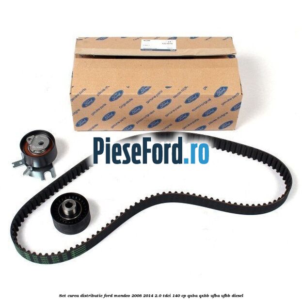 Set curea distributie Ford Mondeo 2008-2014 2.0 TDCi 140 cp QXBA, QXBB, UFBA, UFBB diesel