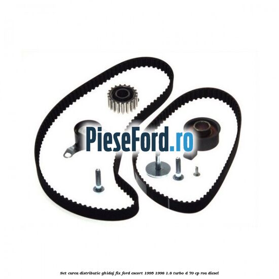 Set curea distributie ghidaj fix Ford Escort 1995-1998 1.8 Turbo D 70 cp
