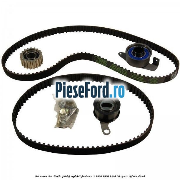 Set curea distributie ghidaj reglabil Ford Escort 1990-1995 1.8 D 60 cp RTE, RTF, RTH diesel