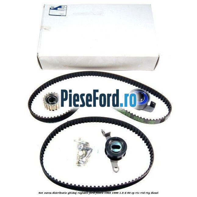 Set curea distributie ghidaj reglabil Ford Fiesta 1989-1996 1.8 D 60 cp RTC, RTD, RTG diesel