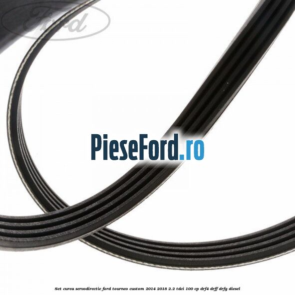 Set curea servodirectie Ford Tourneo Custom 2014-2018 2.2 TDCi 100 cp Set curea servodirectie Ford Tourneo Custom 2014-2018 2.2 TDCi 100 cp DRF4, DRFF, DRFG diesel