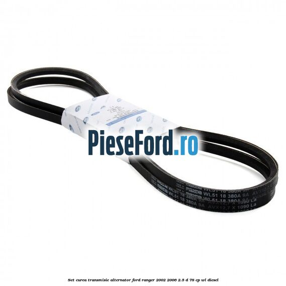 Set curea transmisie alternator Ford Ranger 2002-2006 2.5 D 78 cp WL diesel